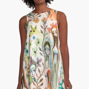 Three friends A-Line Dress